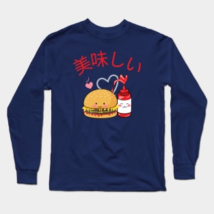 Delicious Cheeseburger v2 Long Sleeve T-Shirt